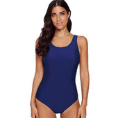 Criss Cross Back One Piece Swimsuit