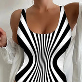 Illusion One Piece Swimsuit