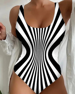 Illusion One Piece Swimsuit