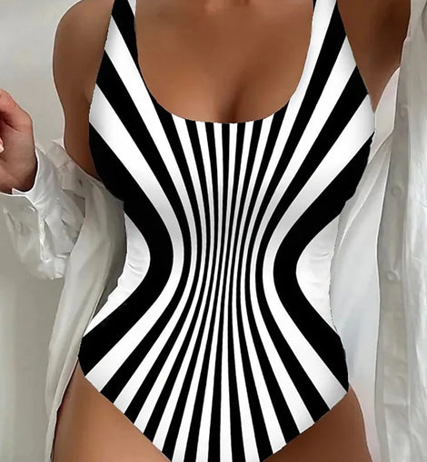 Illusion One Piece Swimsuit